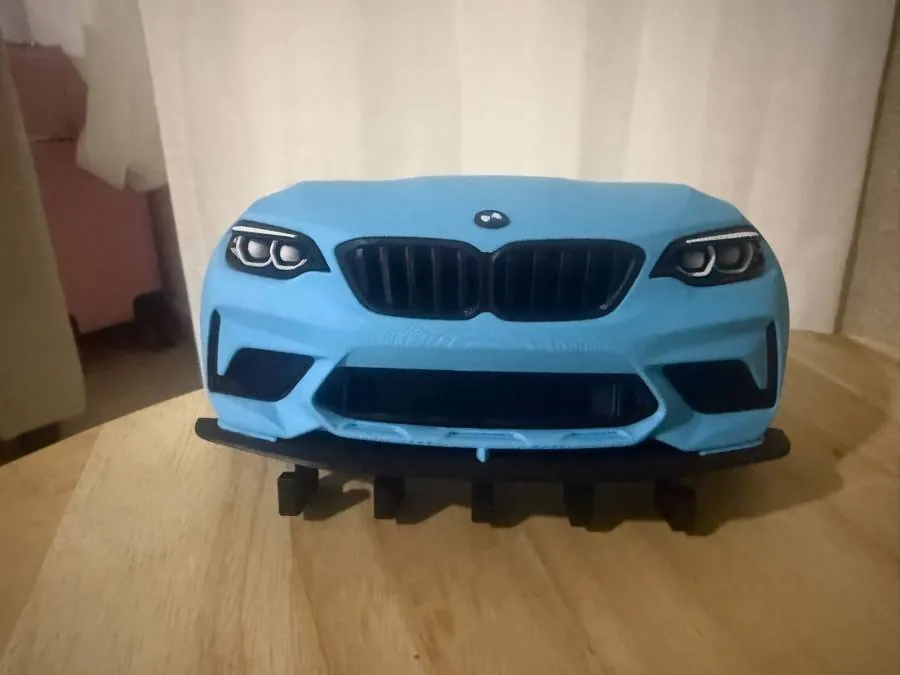 Portallaves frontal de coche